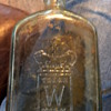 old whiskey bottle