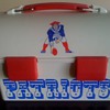 New England Patriot's Lunchbox with Original Team Logo