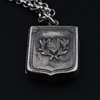 Antique English silver locket