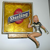 Sterling Beer Girl Light Up Sign