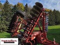 Krause 4900 Tandem Disk, 24’, 11L-15 Tires on 6 Bolt Rims, Approx 22” Disks, (Model: 4945WR), Very Low Acres, SN: 1162