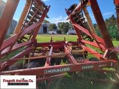 Krause 4900 Tandem Disk, 24’, 11L-15 Tires on 6 Bolt Rims, Approx 22” Disks, (Model: 4945WR), Very Low Acres, SN: 1162