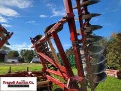 Krause 4900 Tandem Disk, 24’, 11L-15 Tires on 6 Bolt Rims, Approx 22” Disks, (Model: 4945WR), Very Low Acres, SN: 1162