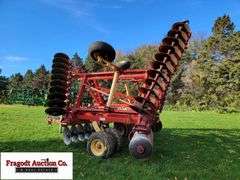 Krause 4900 Tandem Disk, 24’, 11L-15 Tires on 6 Bolt Rims, Approx 22” Disks, (Model: 4945WR), Very Low Acres, SN: 1162