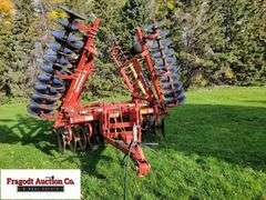 Krause 4900 Tandem Disk, 24’, 11L-15 Tires on 6 Bolt Rims, Approx 22” Disks, (Model: 4945WR), Very Low Acres, SN: 1162