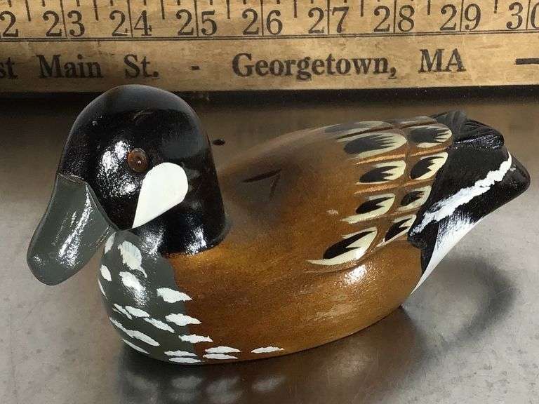 (3) Wooden Duck Decoys