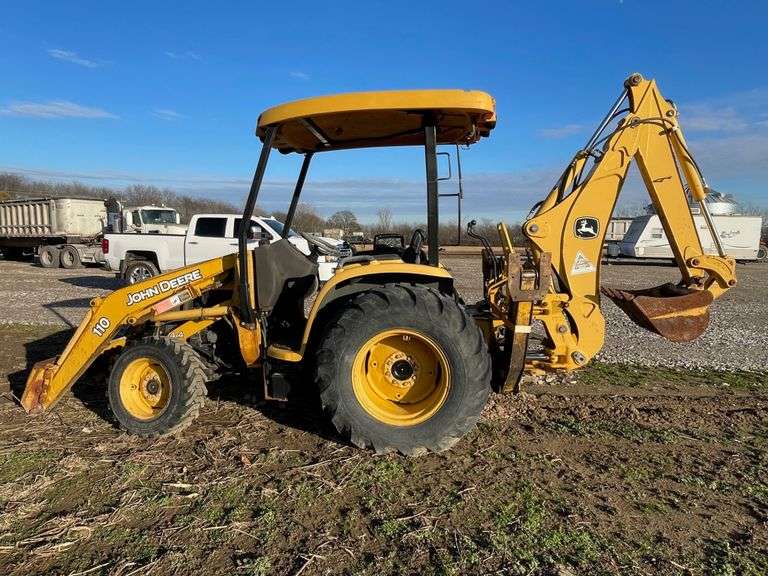 John Deere 110 Backhoe Loader Tractor