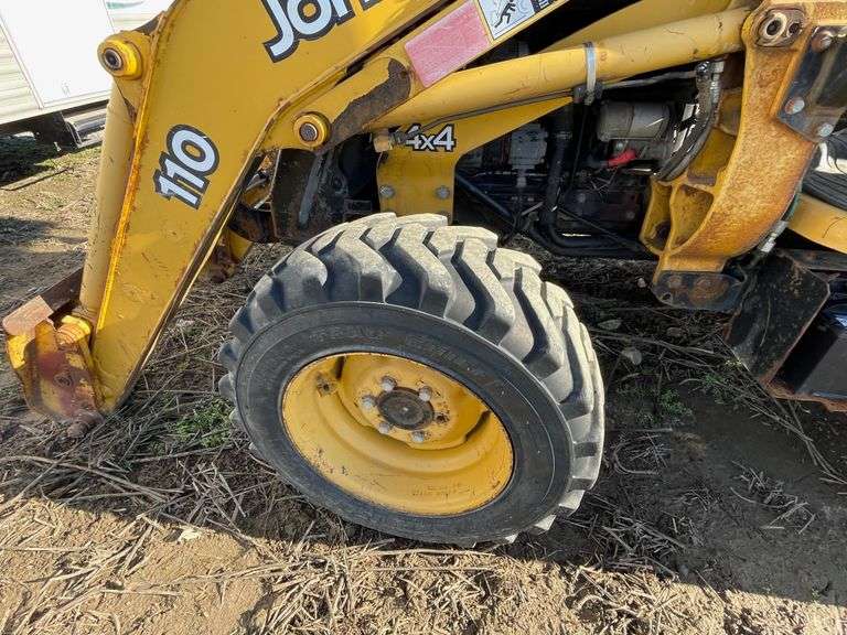 John Deere 110 Backhoe Loader Tractor