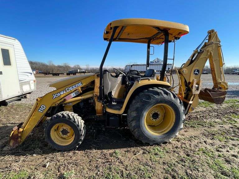 John Deere 110 Backhoe Loader Tractor