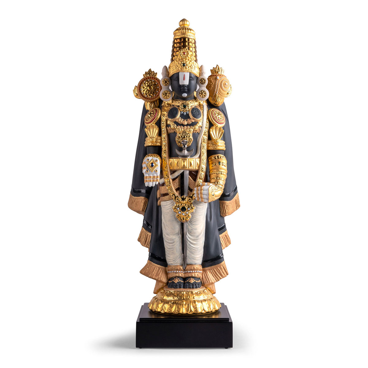 Lladro Classic Sculpture, Lord Balaji Sculpture . Limited Edition