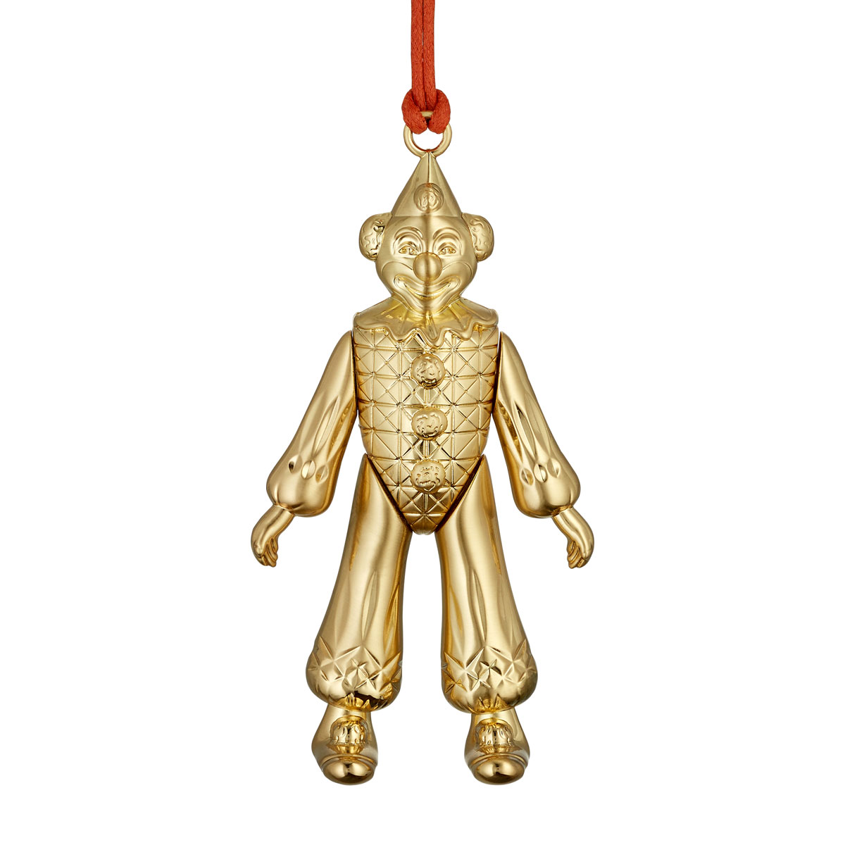 Waterford Christmas Clown Golden Ornament