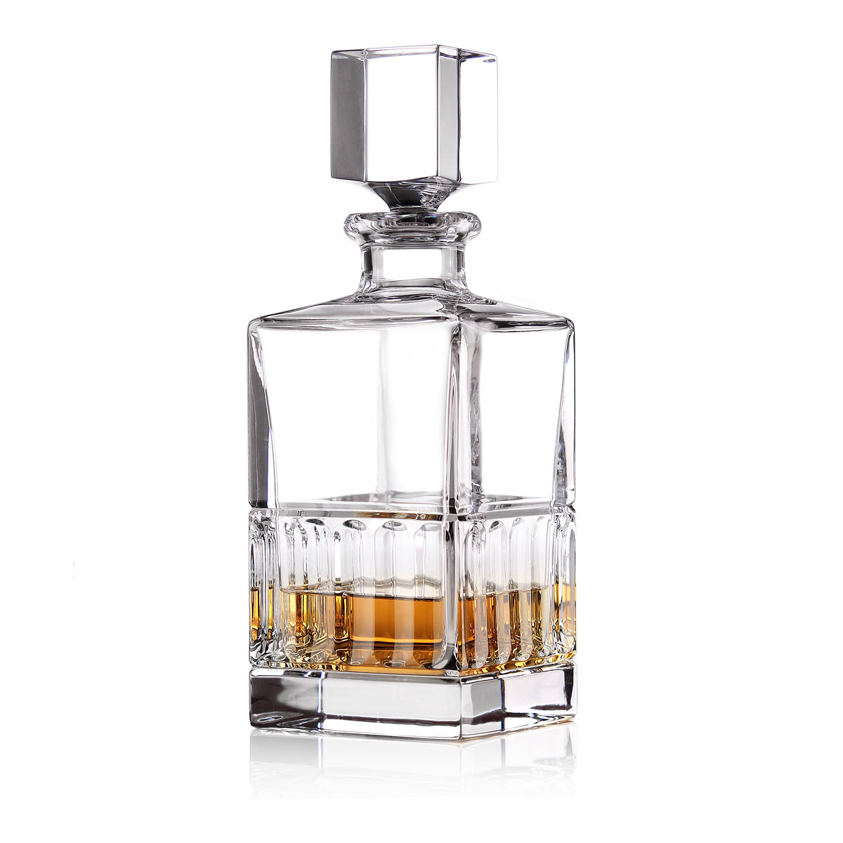 Cashs Ireland Dunloe Square Whiskey Decanter