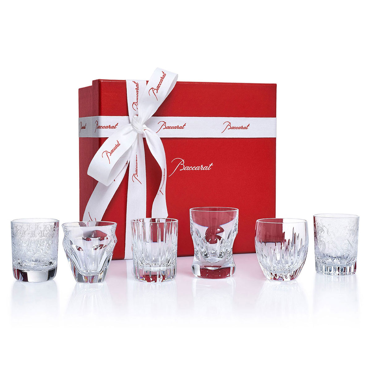 Baccarat Crystal, Everyday Les Minis Take A Shot, Gift Set of Six Shot Glasses