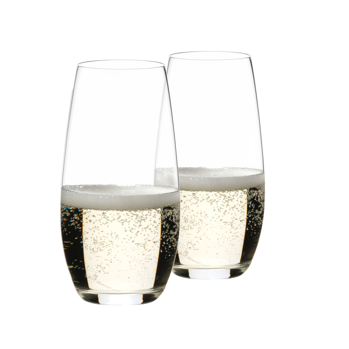 Riedel O Stemless Champagne Glasses, Pair