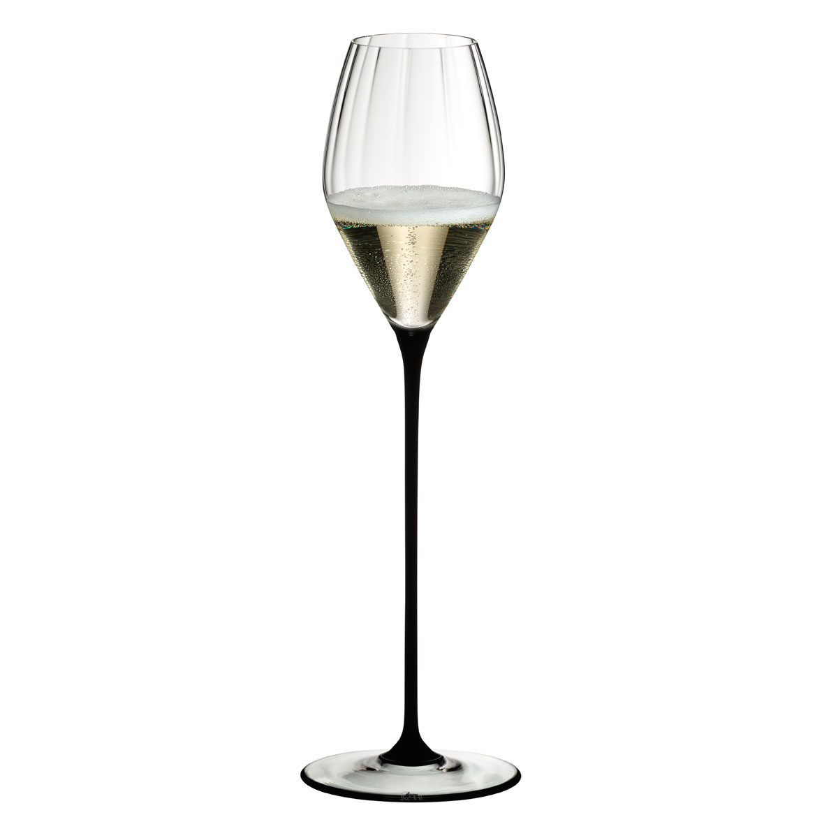 Riedel High Performance Champagne Glass, Single Black