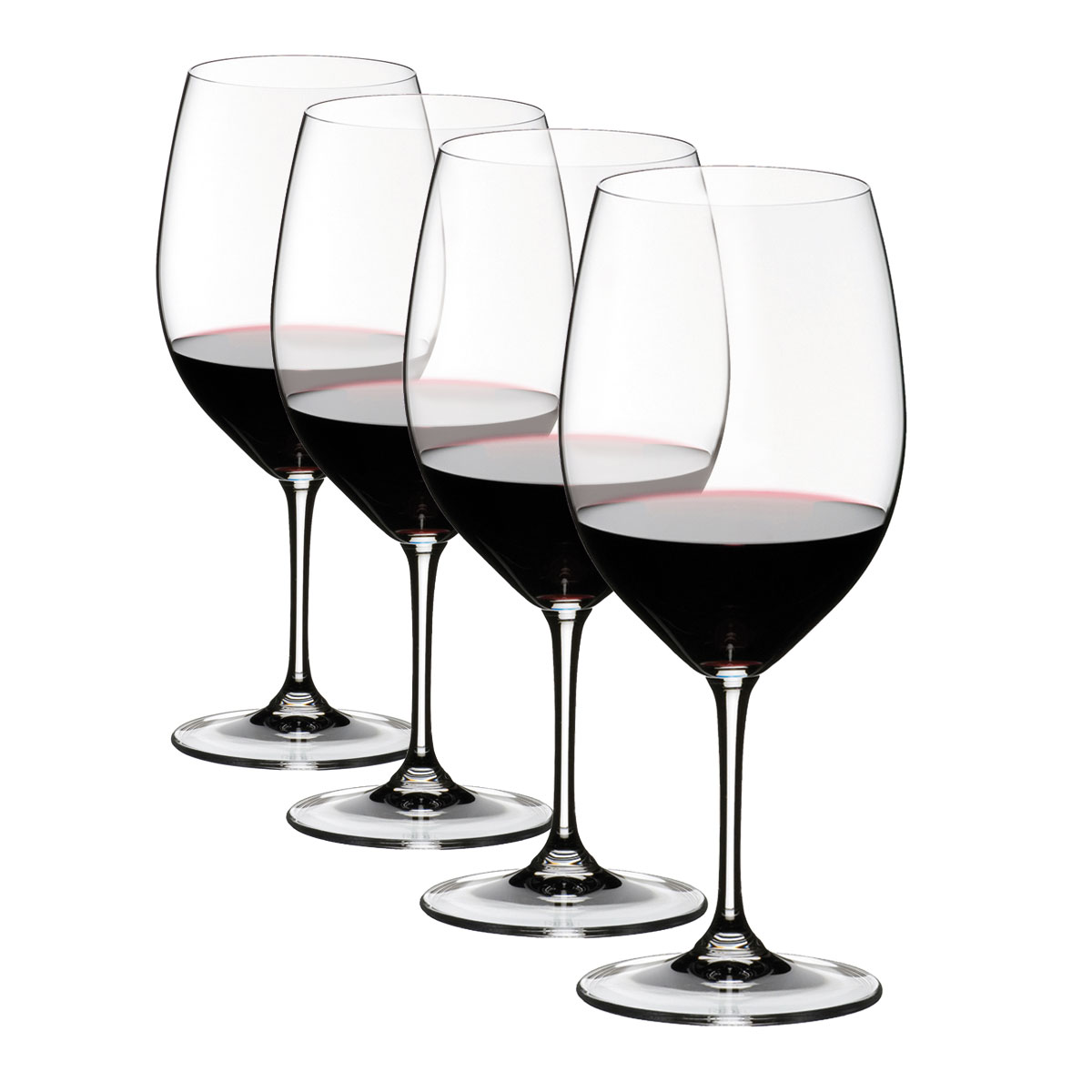 Riedel Vinum Cabernet, Merlot Wine Glasses Gift Set, 3+1 Free