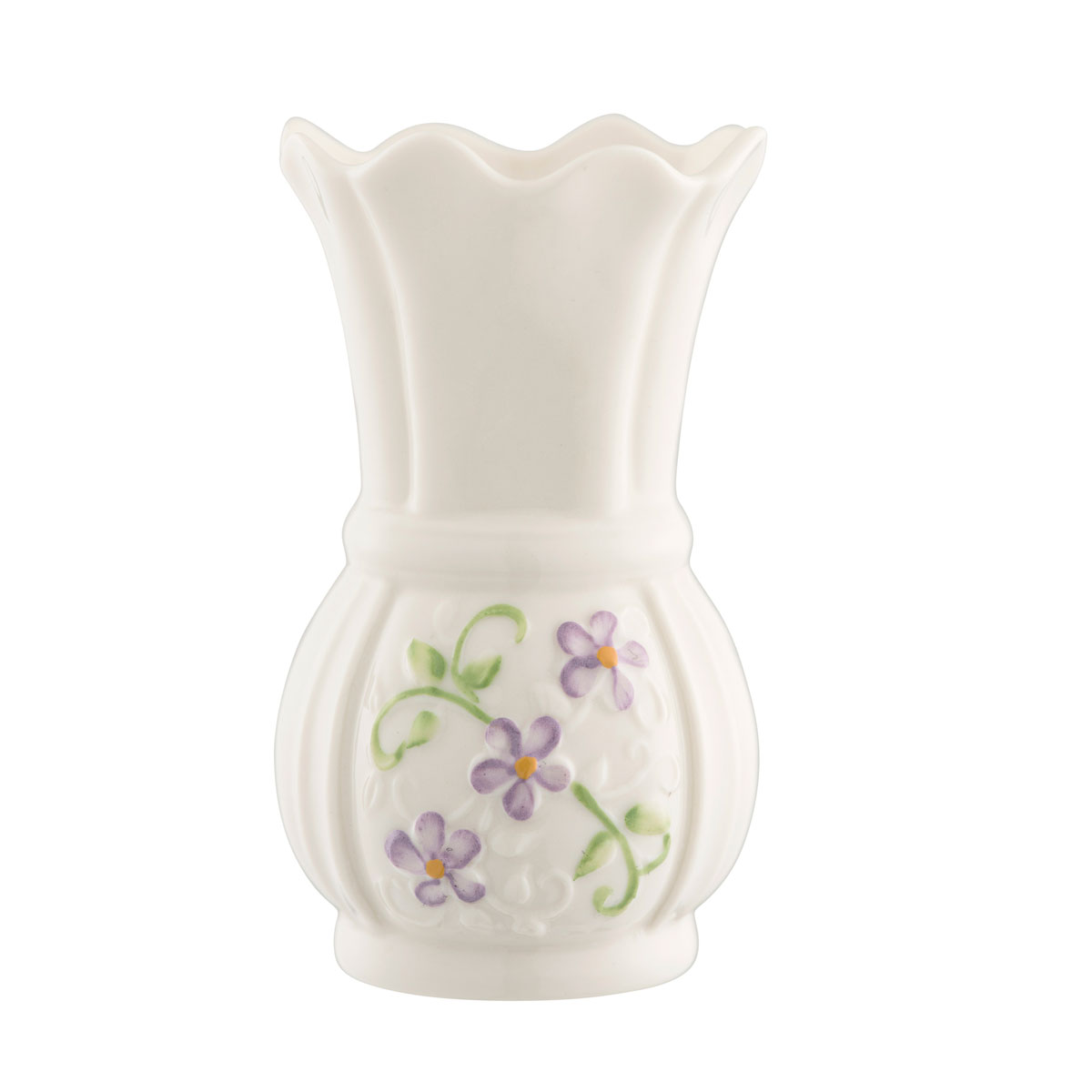 Belleek Irish 4" Flax Mini Vase