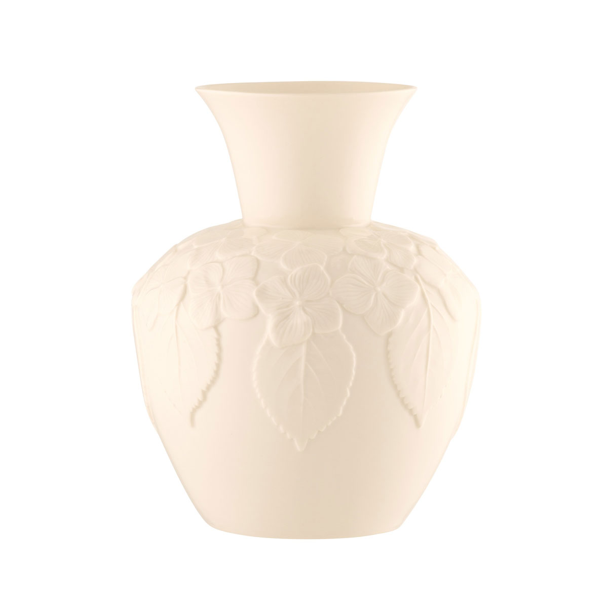 Belleek China Hydrangea 8.5" Vase