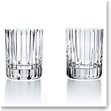 Baccarat Crystal Harmonie Double Shot Glass Tumblers, Pair