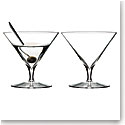 Waterford Crystal, Elegance Martini Glasses, Pair