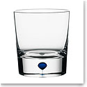 Orrefors Intermezzo Blue Old Fashioned Tumbler, Single