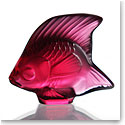 Lalique Golden Red Fish Sculpture