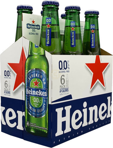 Heineken 0.0 Non Alcoholic Beer 11.2OZ - Lower Merion Beverage Co ...