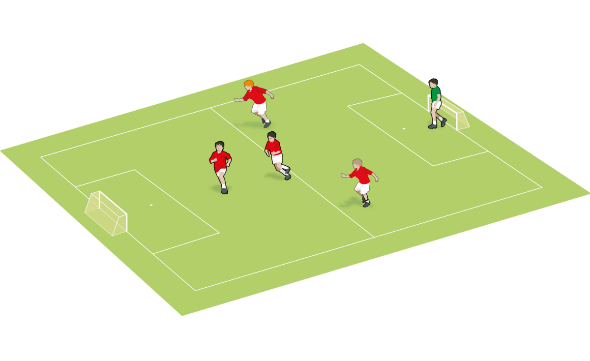 5-a-side formation: 2-1-1