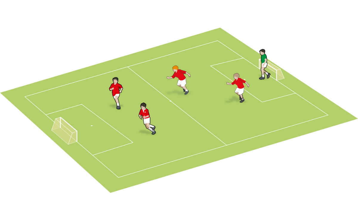 5-a-side formation: 1-1-2