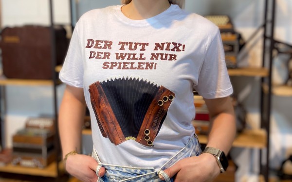 T-Shirt "Der tut nix! Der will nur spielen!"