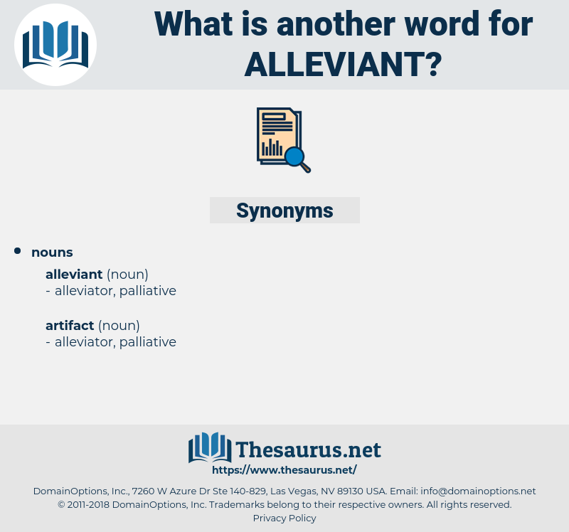 alleviant, synonym alleviant, another word for alleviant, words like alleviant, thesaurus alleviant