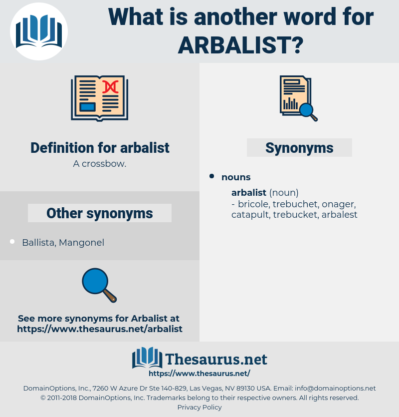 arbalist, synonym arbalist, another word for arbalist, words like arbalist, thesaurus arbalist