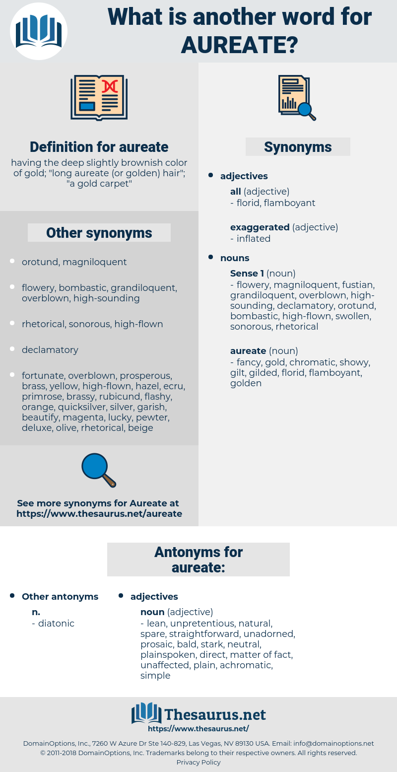 aureate, synonym aureate, another word for aureate, words like aureate, thesaurus aureate