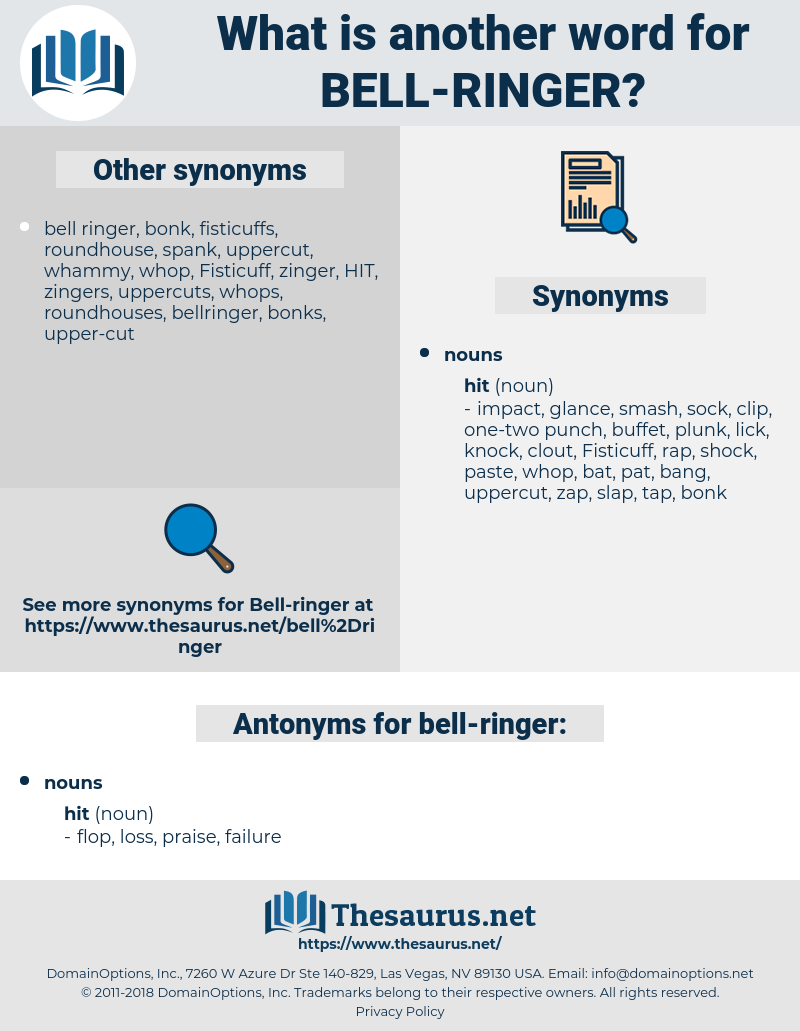 bell ringer, synonym bell ringer, another word for bell ringer, words like bell ringer, thesaurus bell ringer