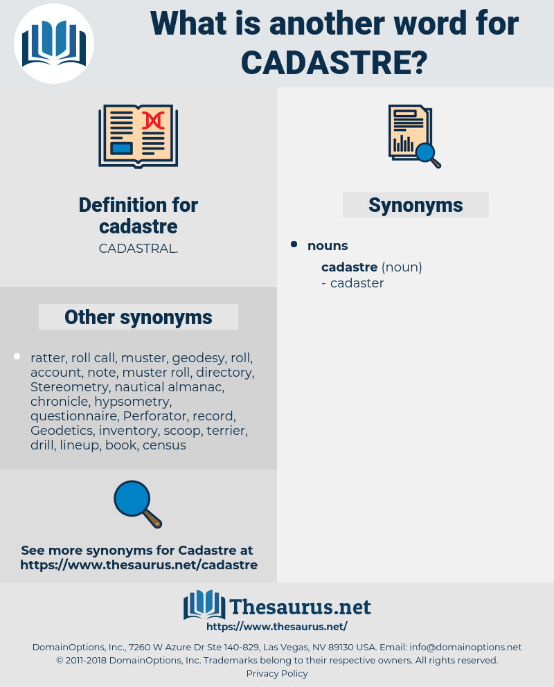 cadastre, synonym cadastre, another word for cadastre, words like cadastre, thesaurus cadastre