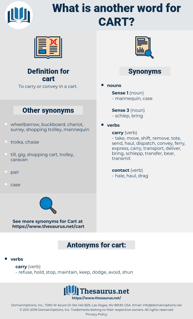 cart, synonym cart, another word for cart, words like cart, thesaurus cart