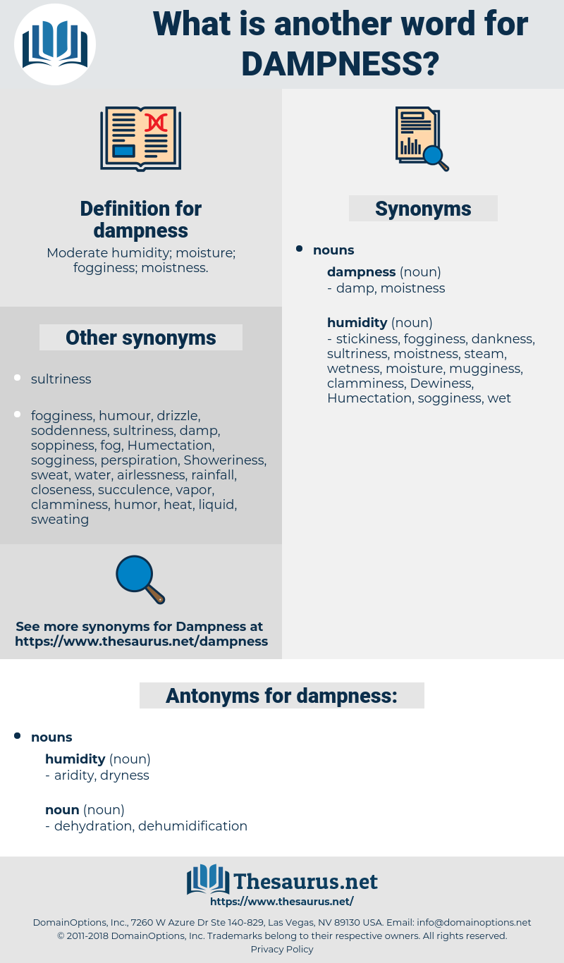 dampness, synonym dampness, another word for dampness, words like dampness, thesaurus dampness