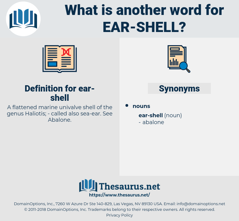 ear-shell, synonym ear-shell, another word for ear-shell, words like ear-shell, thesaurus ear-shell