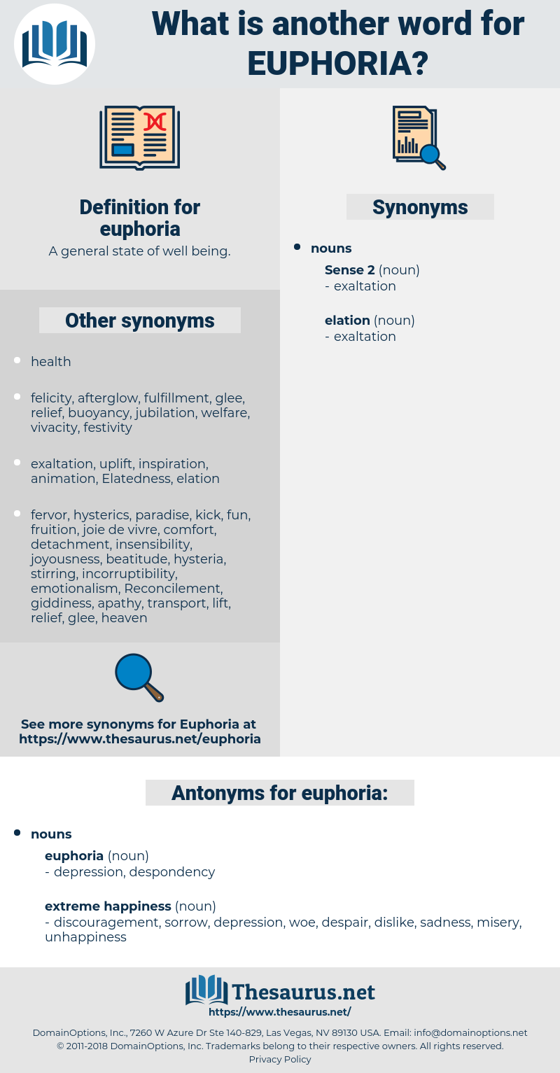 euphoria, synonym euphoria, another word for euphoria, words like euphoria, thesaurus euphoria