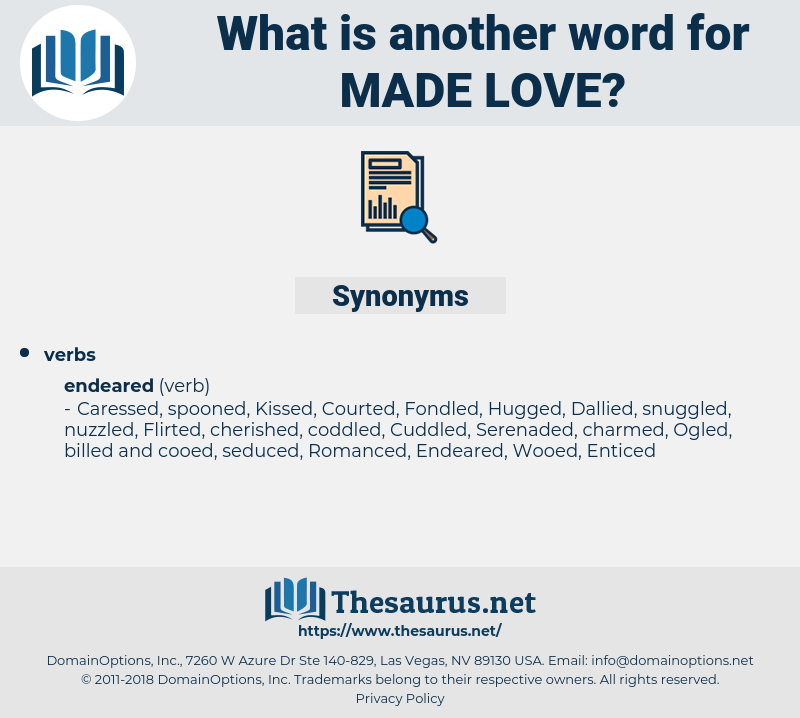 made love, synonym made love, another word for made love, words like made love, thesaurus made love