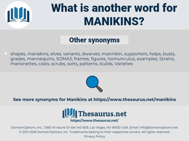 manikins, synonym manikins, another word for manikins, words like manikins, thesaurus manikins