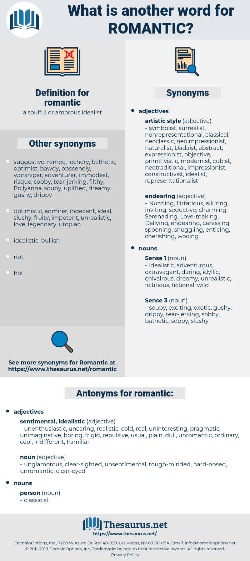 romantic, synonym romantic, another word for romantic, words like romantic, thesaurus romantic