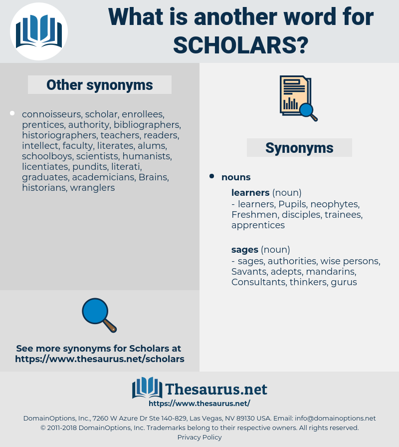 scholars, synonym scholars, another word for scholars, words like scholars, thesaurus scholars