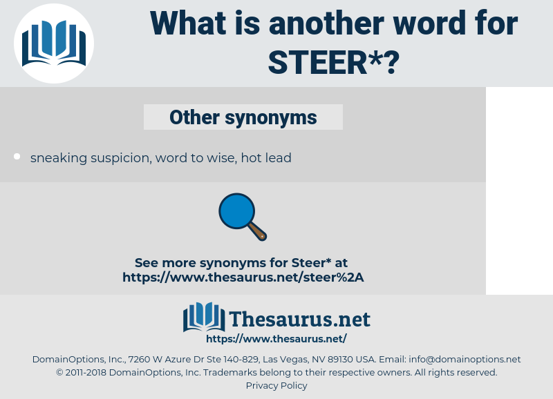 steer, synonym steer, another word for steer, words like steer, thesaurus steer