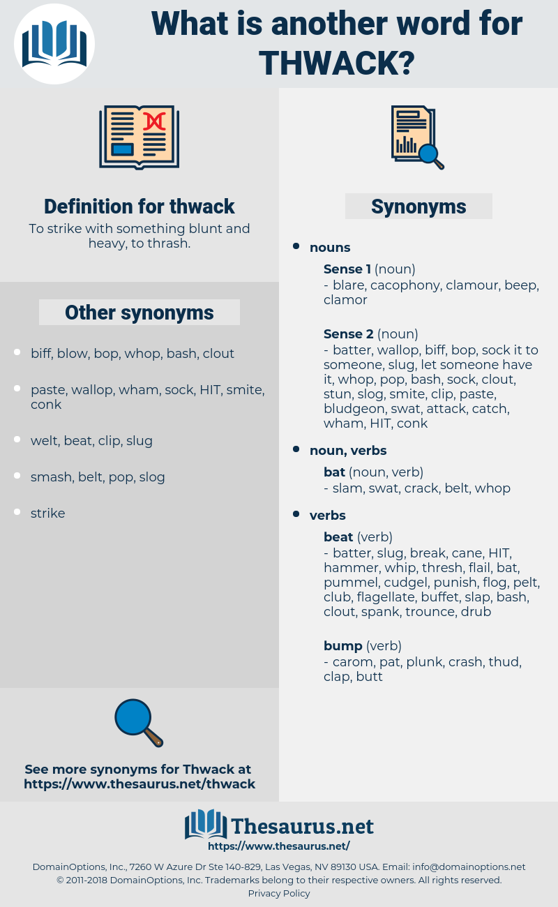 thwack, synonym thwack, another word for thwack, words like thwack, thesaurus thwack