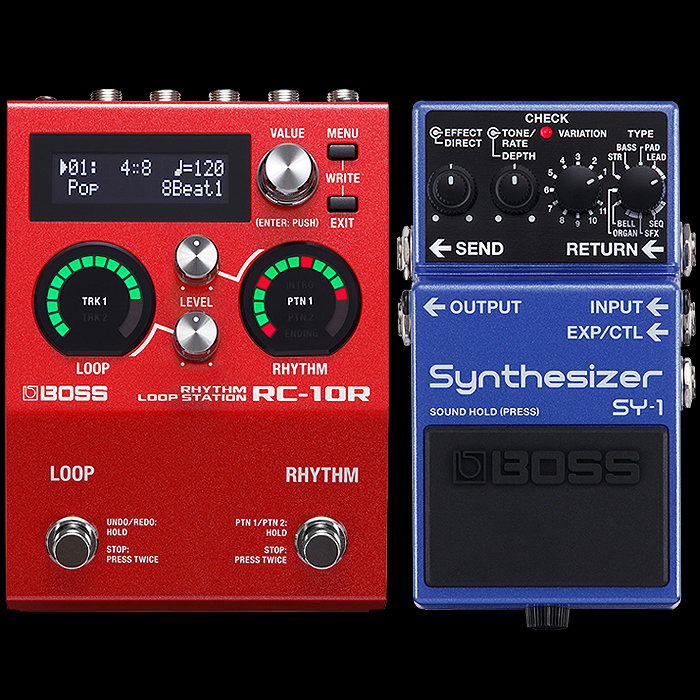 Boss continues its great run of form with New RC-10R Rhythm Loop Station and SY-1 Synthesizer Pedals