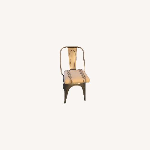 Used Restoration Hardware Gunmetal Remy Side Chair for sale on AptDeco