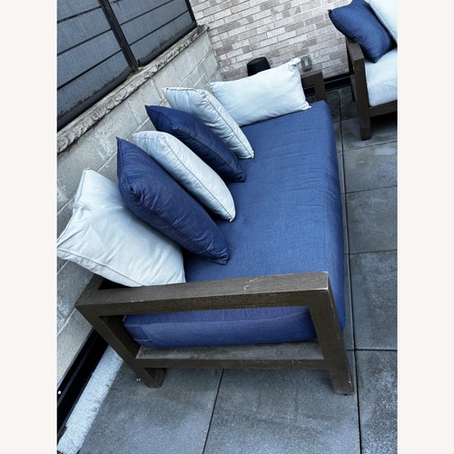 Used CISCO Brothers Patio Set with Fire Pit  for sale on AptDeco