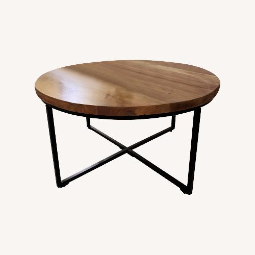 Used Elwood Round Coffee Table for sale on AptDeco