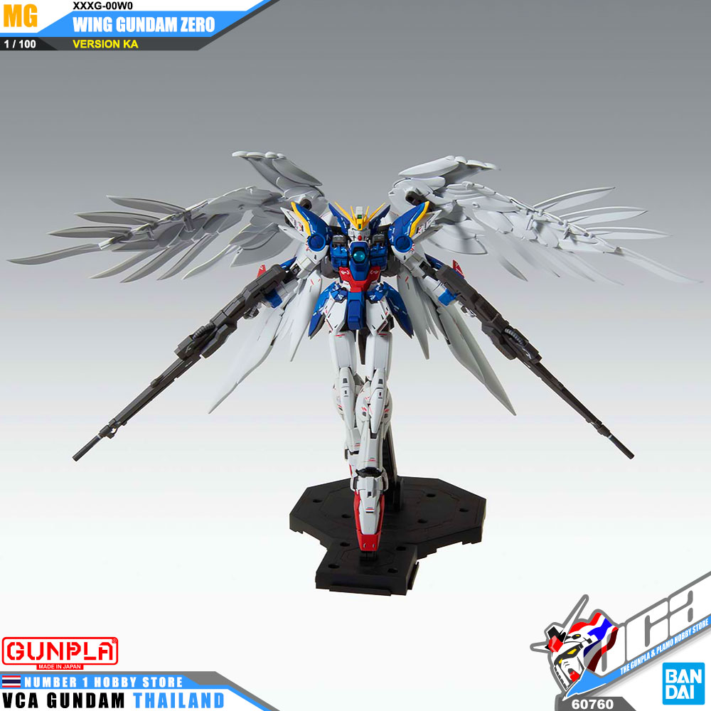 Bandai Master Grade MG XXXG-00W0 WING GUNDAM ZERO EW VER KA วิง กันดั้ม ซีโร่ คัสตอม